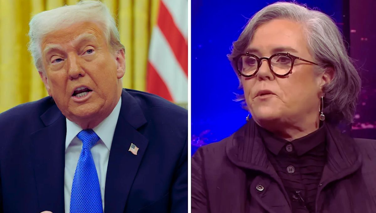 Donald Trump Rosie O'Donnell 2025