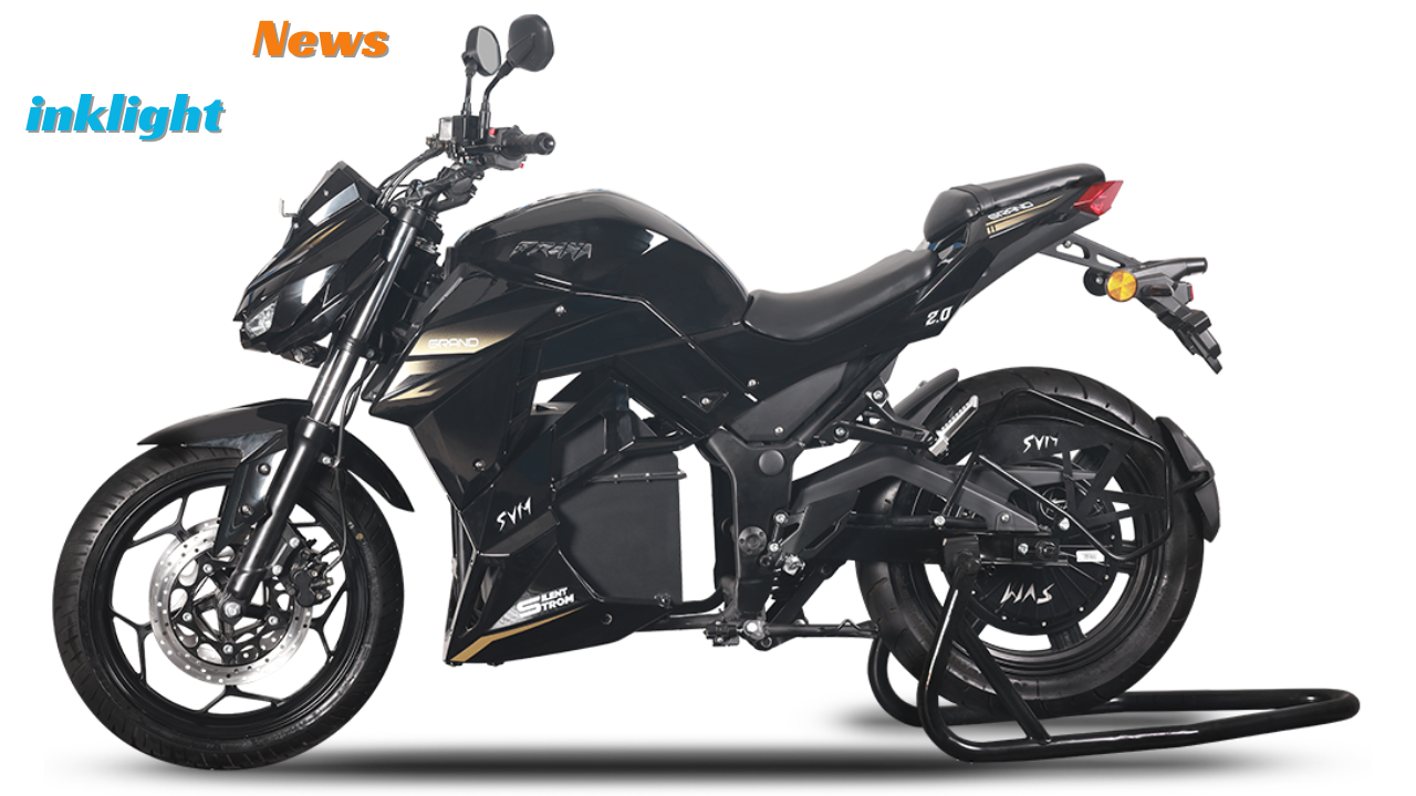 SVM Prana Electric Bike 2025 ब्लैक कलर में, 250km रेंज और प्रीमियम डिज़ाइन के साथ