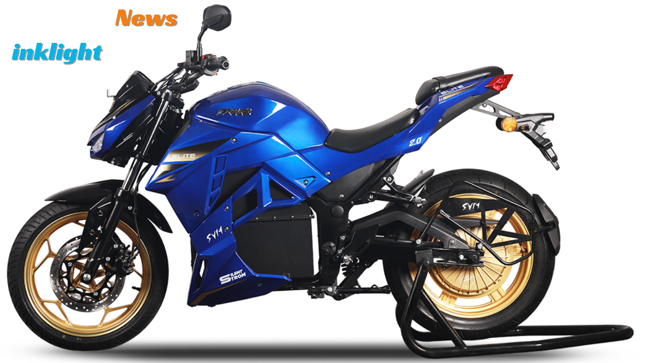 SVM Prana Electric Bike 2025 ब्लैक कलर में, 250km रेंज और प्रीमियम डिज़ाइन के साथ